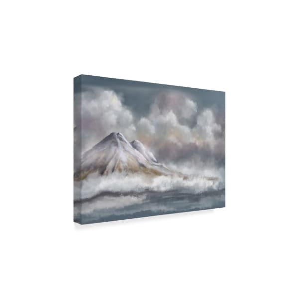 Lois Bryan 'Clouds Mountains Sea' Canvas Art,35x47